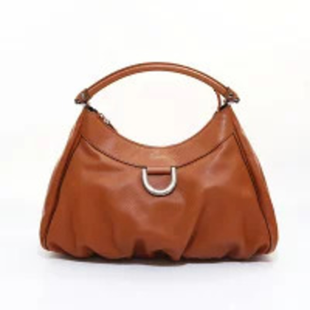 Gucci Abbey bag leather Hobo Red Ring